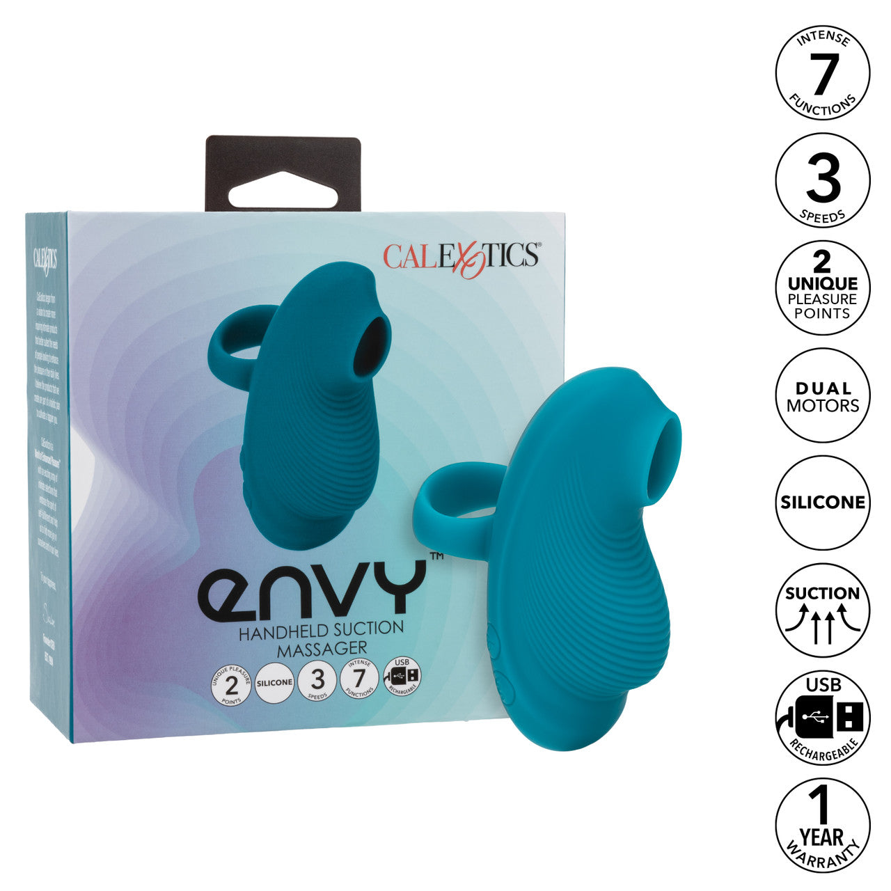 Envy Handheld Suction Massager