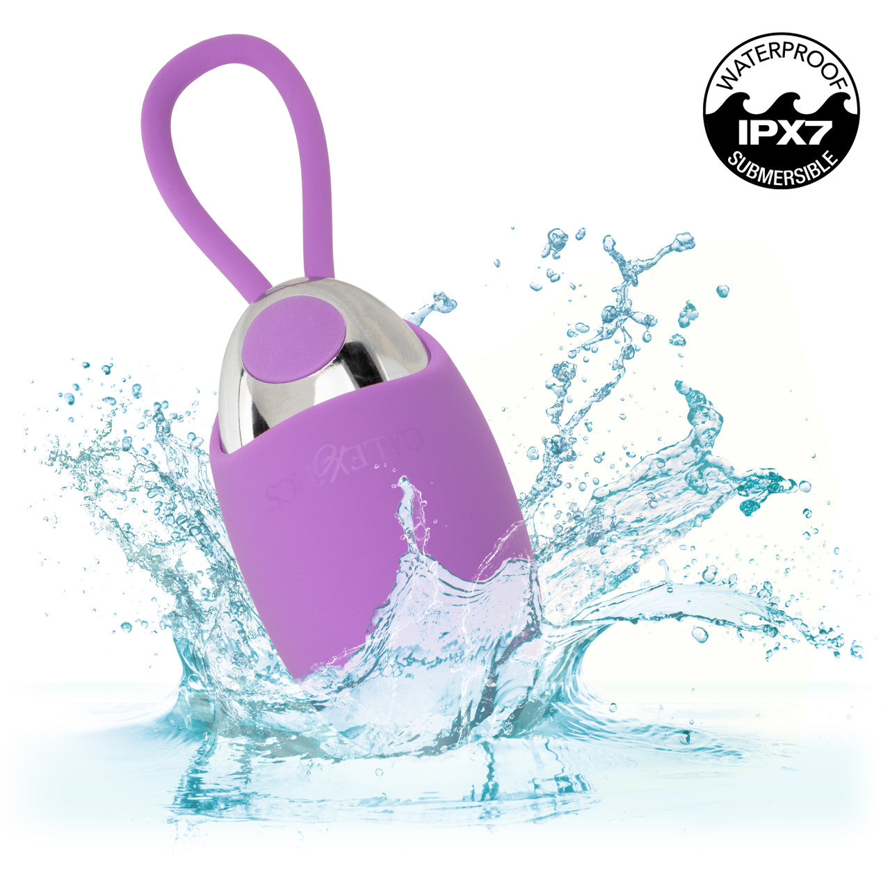 Turbo Buzz Bullet with Removable Silicone Sleeve - Purple