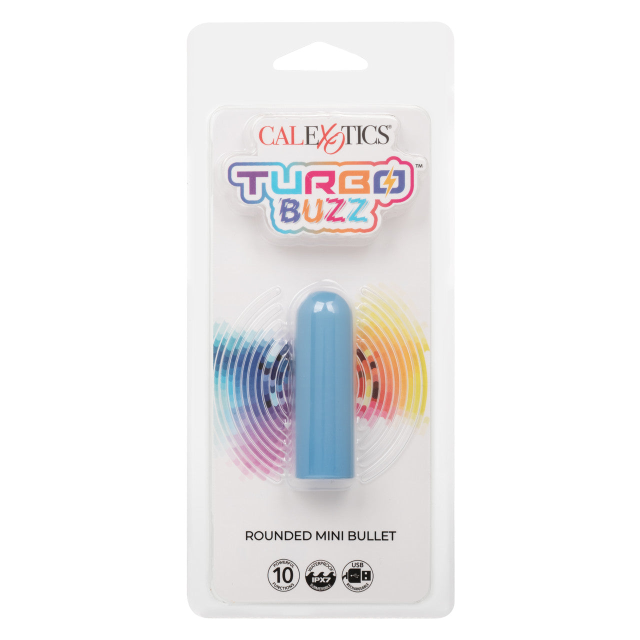 Turbo Buzz Rounded Mini Bullet - Blue