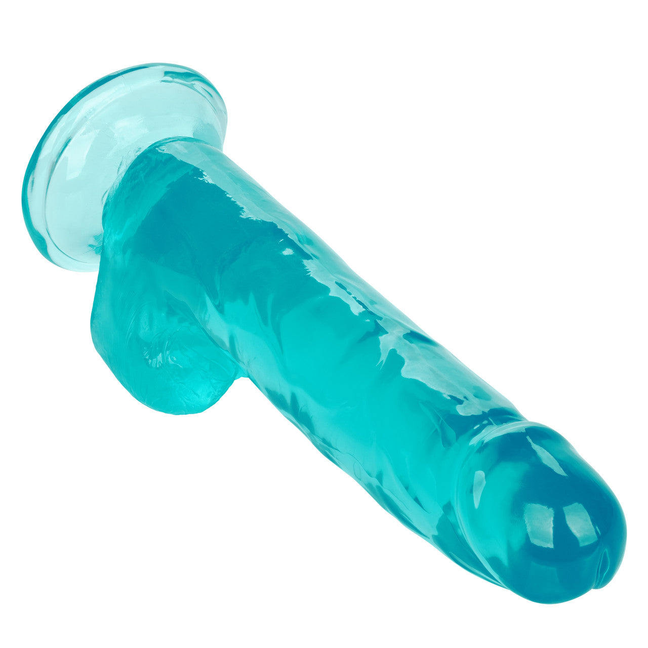 Size Queen 8"/20.25 cm Dildo - Blue - Thorn & Feather