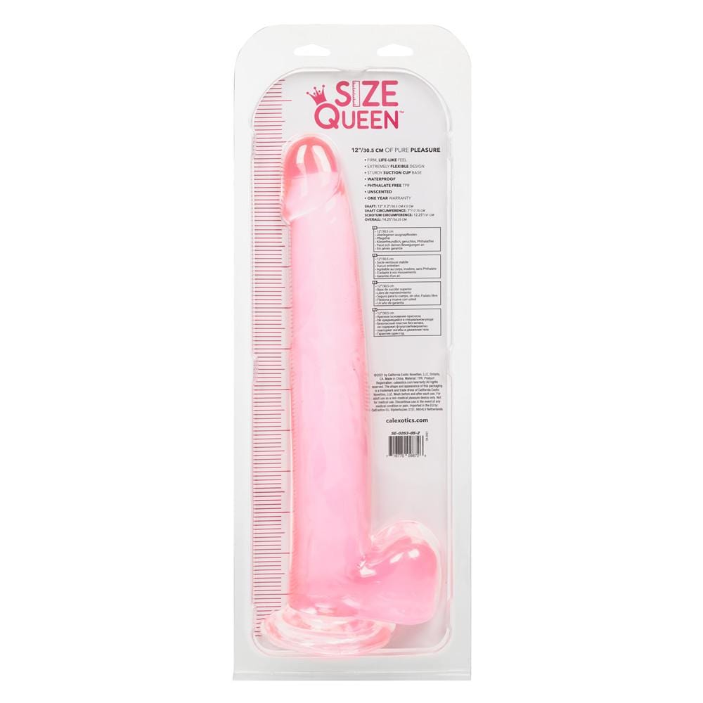 Size Queen 12"/30.5 cm Dildo - Pink - Thorn & Feather