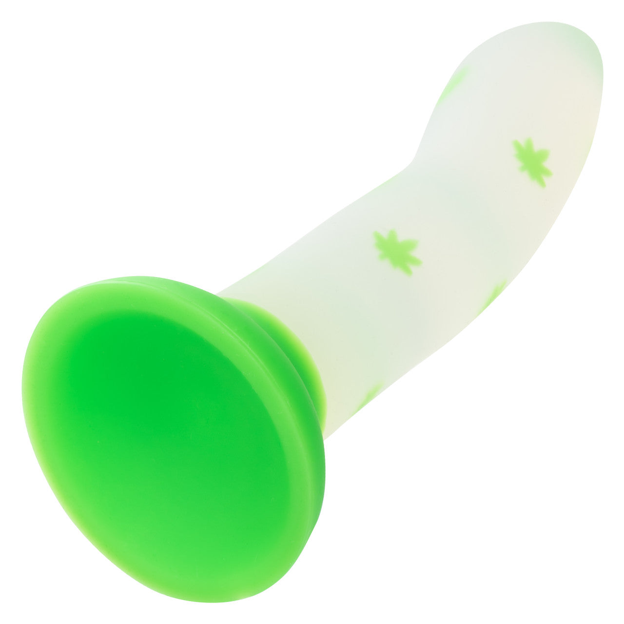 Glow Stick Leaf Silicone Dildo