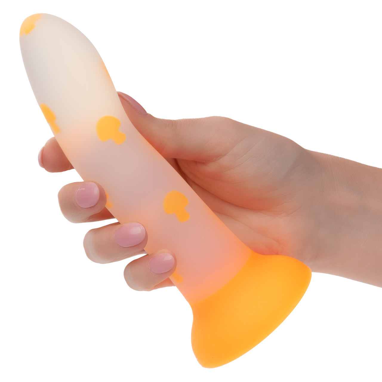 Glow Stick Mushroom Silicone Dildo