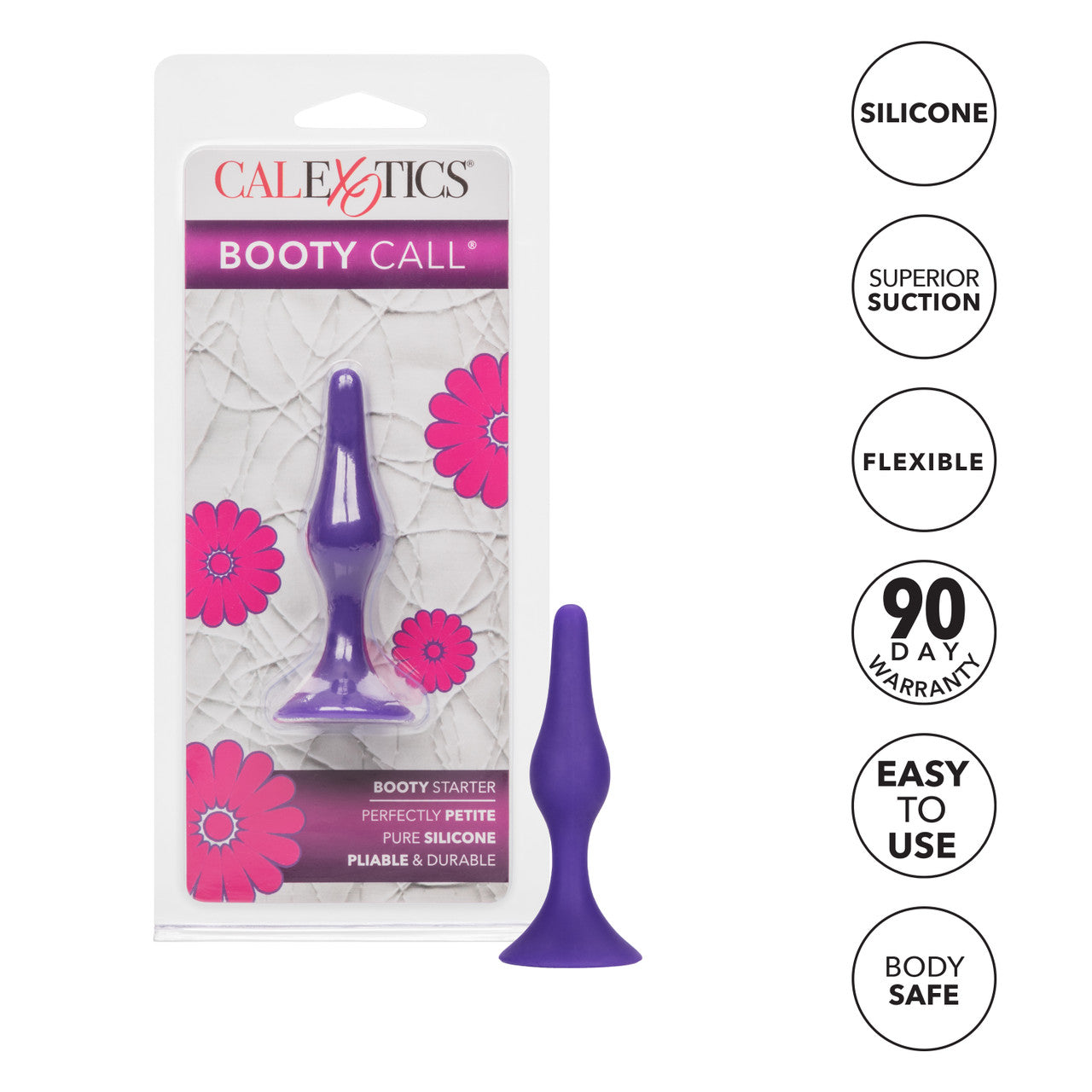 Booty Starter Silicone Plug - Purple