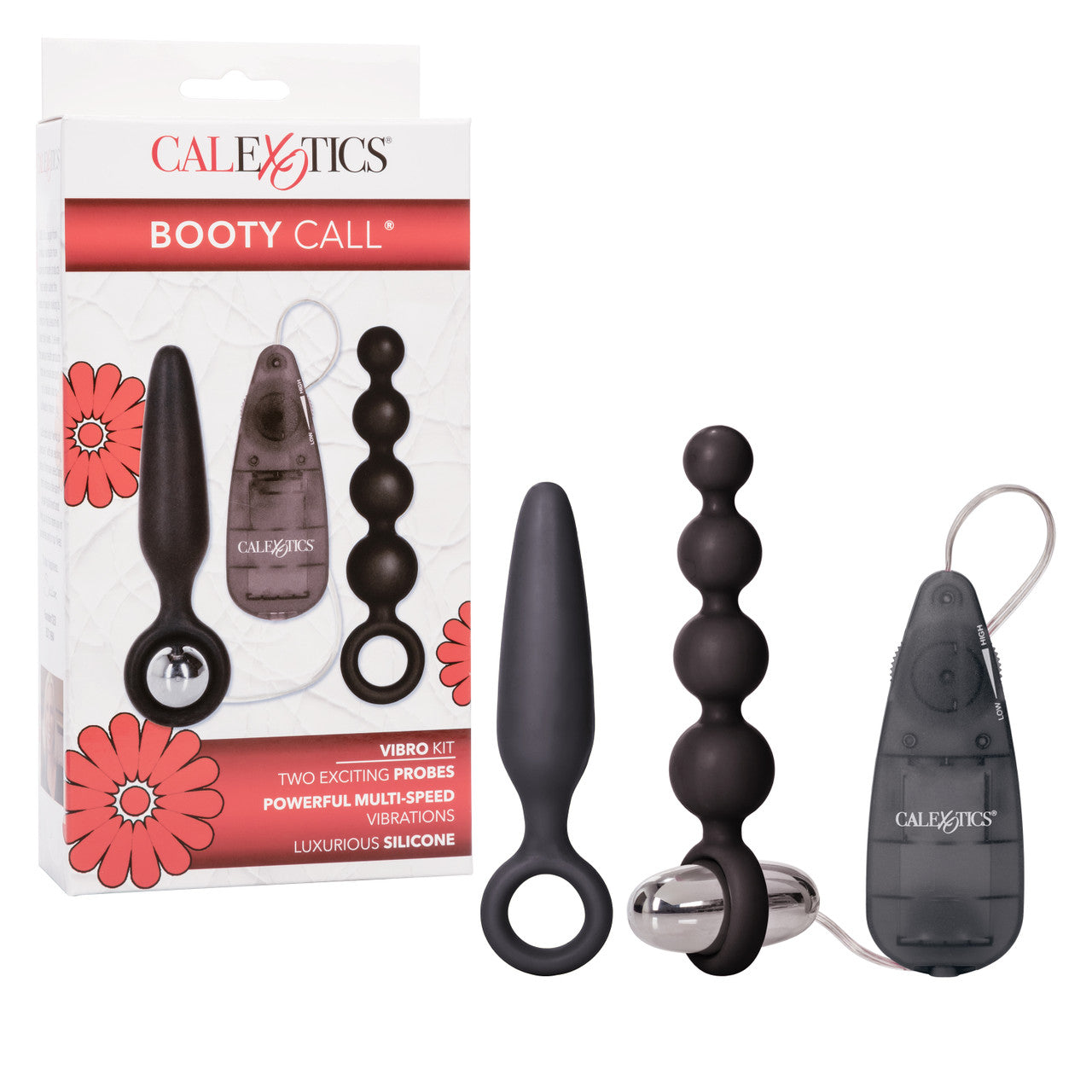 Booty Call Booty Vibro Kit - Black - Thorn & Feather