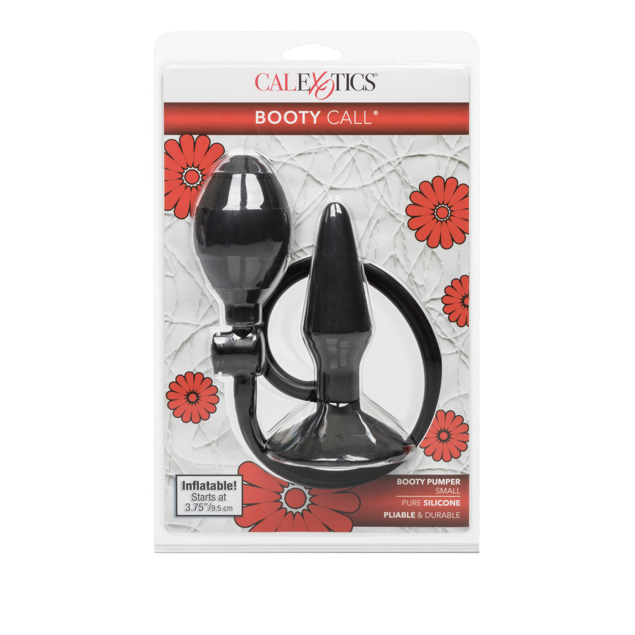 Booty Pumper Butt Plug - Small, Black