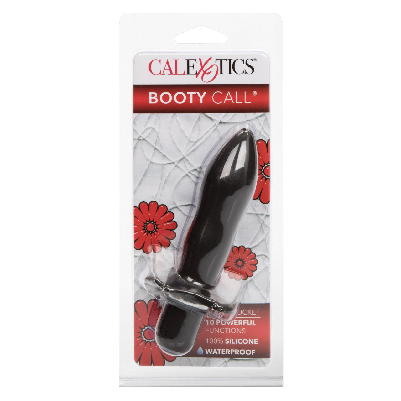 Booty Rocket Vibrating Butt Plug - Black