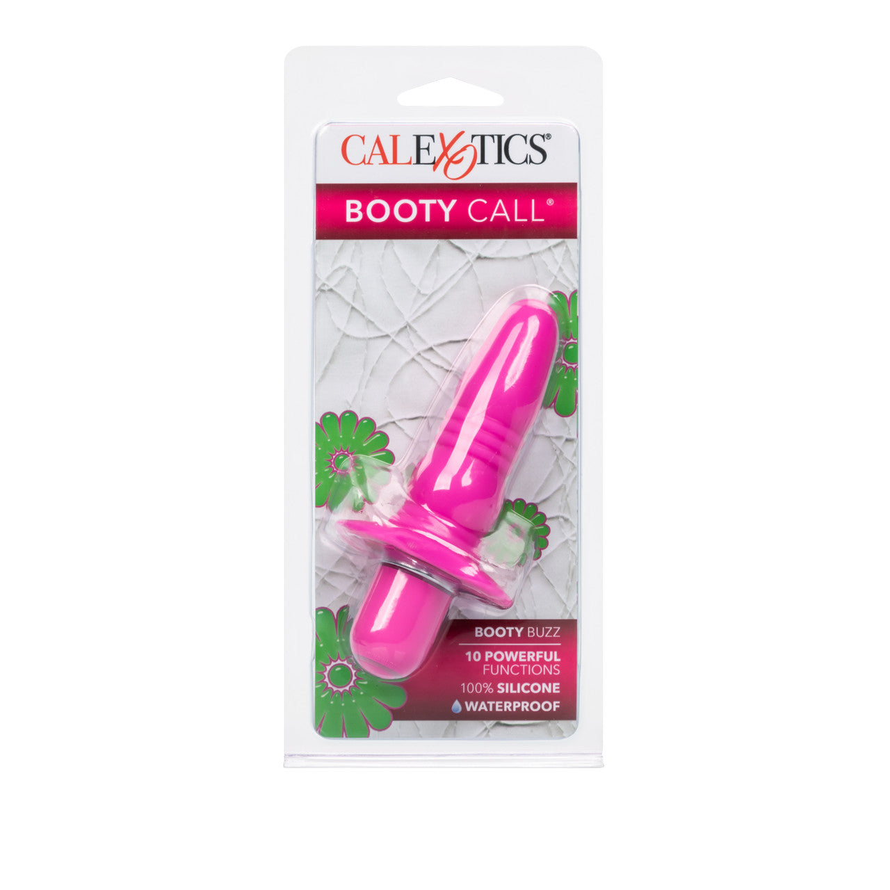 Booty Buzz Vibrating Butt Plug - Pink