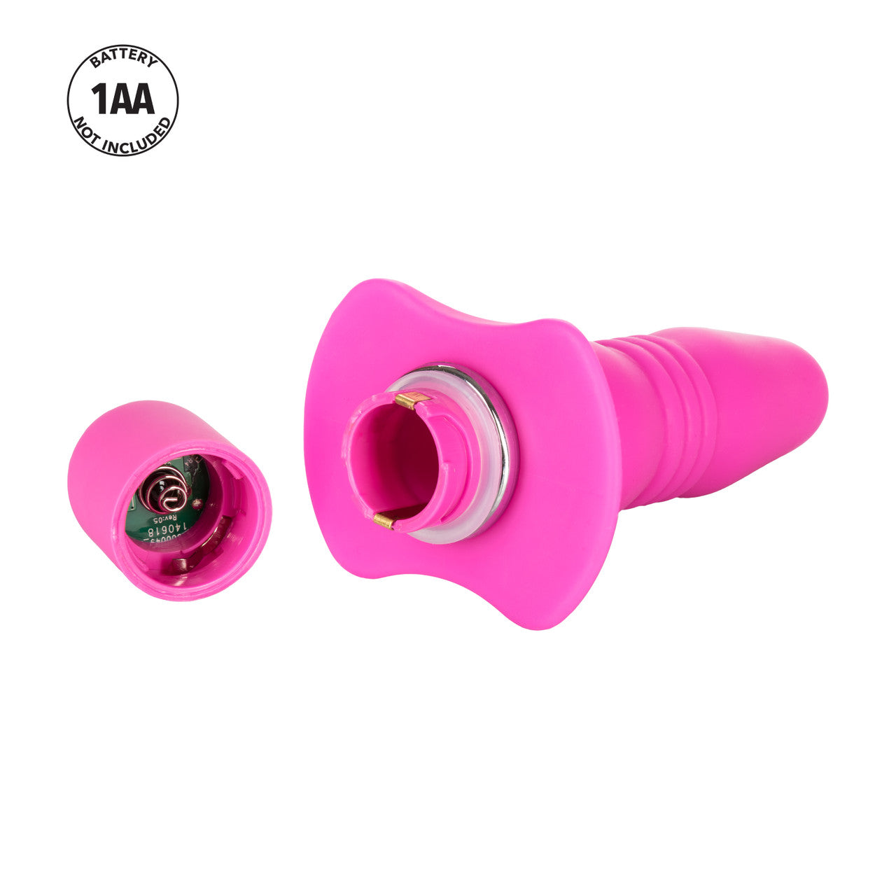 Booty Buzz Vibrating Butt Plug - Pink