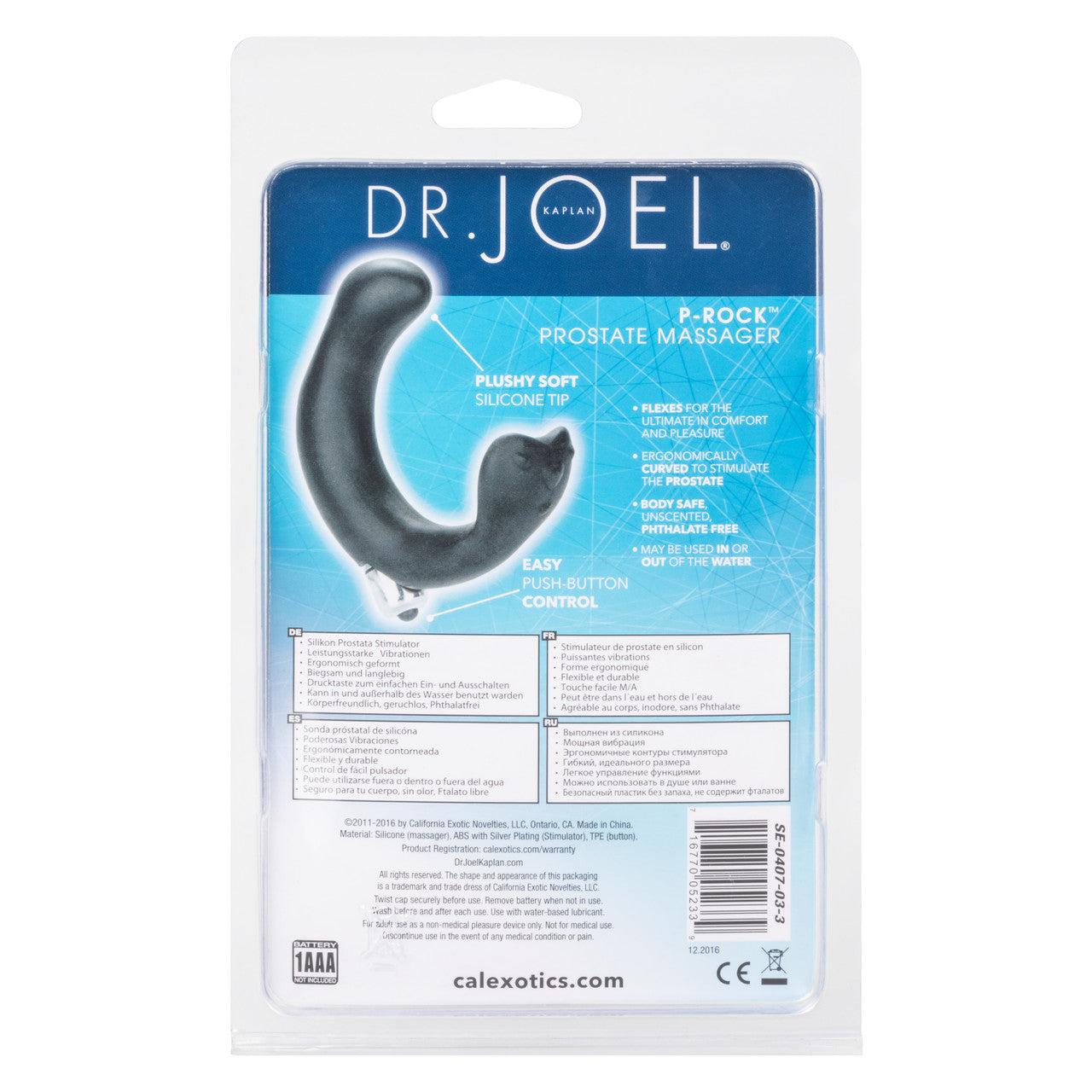 Dr. Joel Kaplan P-Rock Prostate Massager - Thorn & Feather