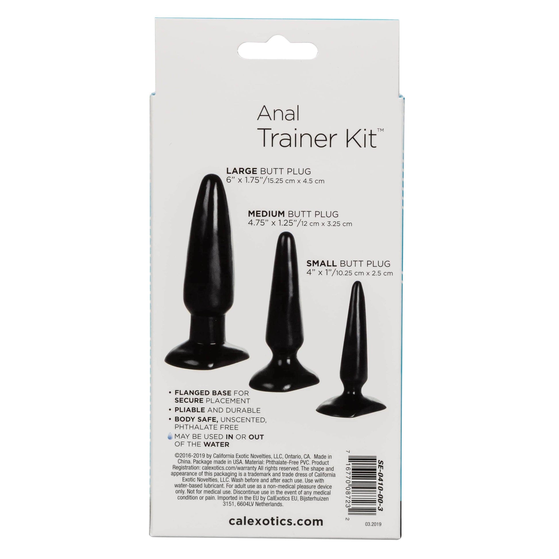 California Anal Trainer Kit - Thorn & Feather