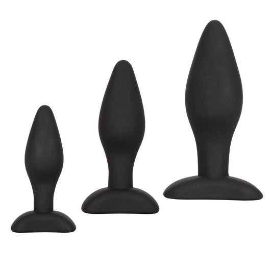 Silicone Anal Exerciser Kit - Thorn & Feather