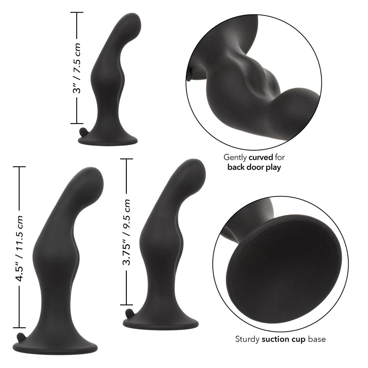 Silicone Anal Ripple Kit - Thorn & Feather