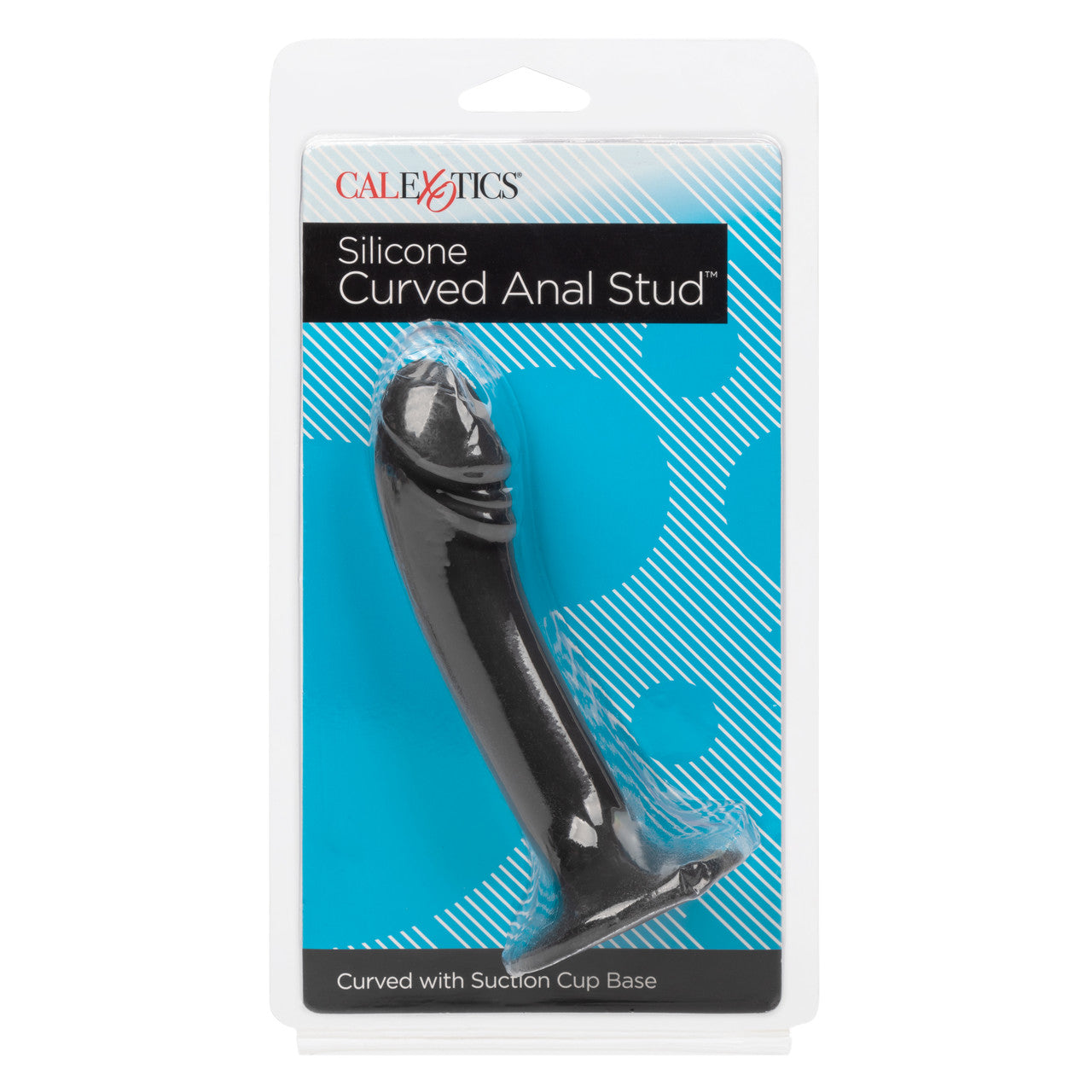 Silicone Curved Anal Stud Probe - Thorn & Feather