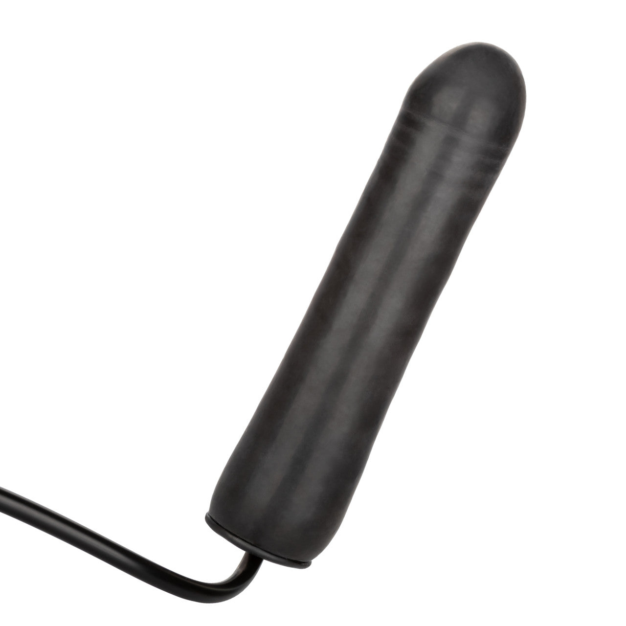 Inflatable Stud 9.5" Black Dildo