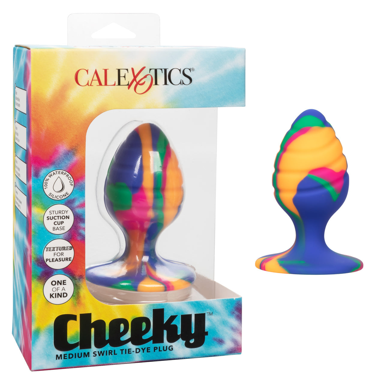 Cheeky Medium Swirl Tie-Dye Plug - Thorn & Feather