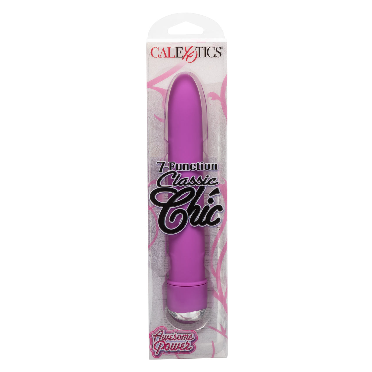 7-Function Classic Chic Standard Vibrator - Purple - Thorn & Feather