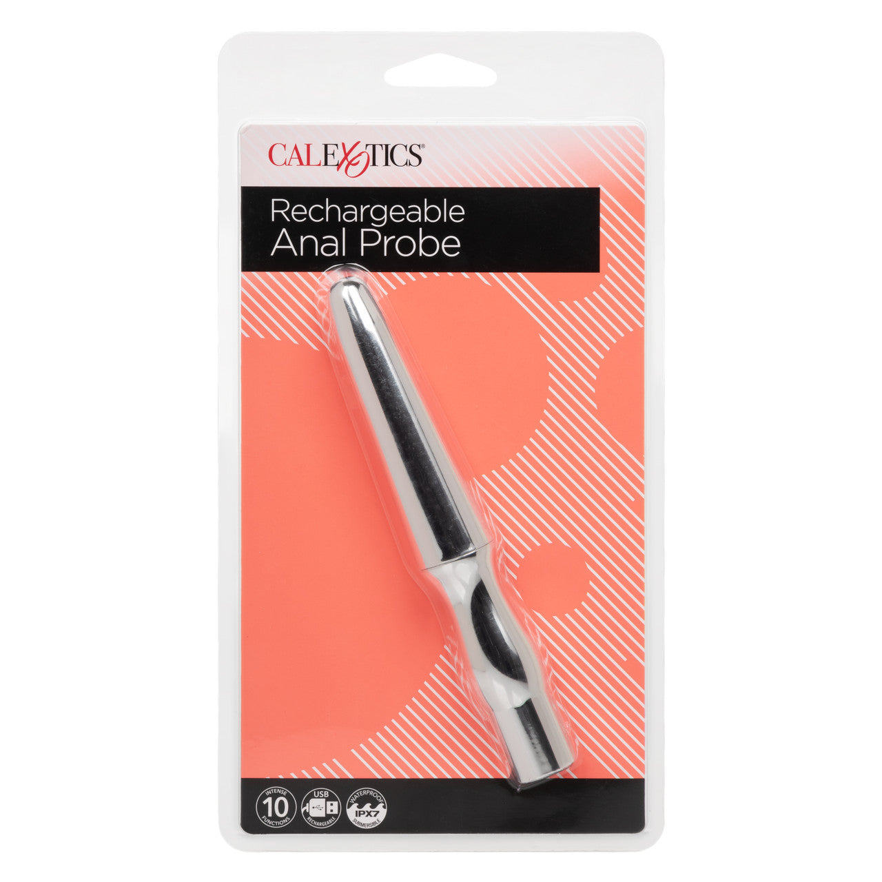 CalExotics Rechargeable Anal Probe - Silver