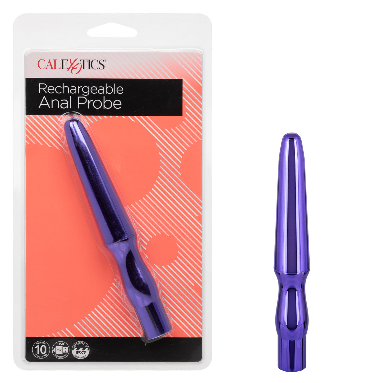 CalExotics Rechargeable Anal Probe - Purple