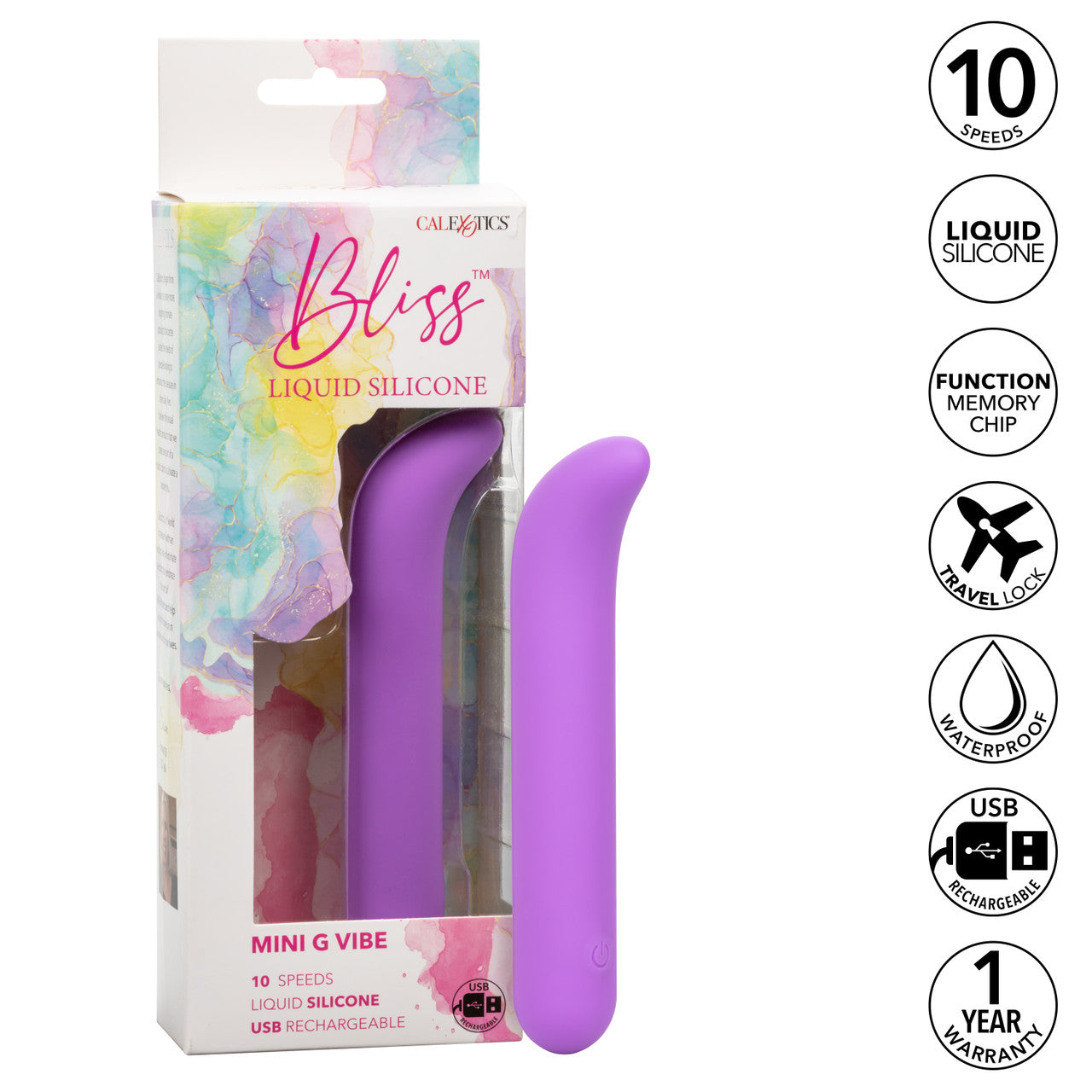 Bliss Liquid Silicone Mini G Vibe - Thorn & Feather