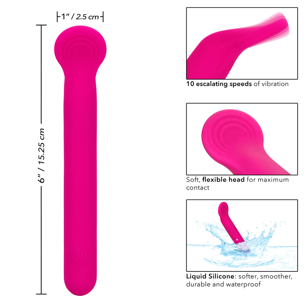 Bliss Liquid Silicone Mini Clitoriffic Vibe