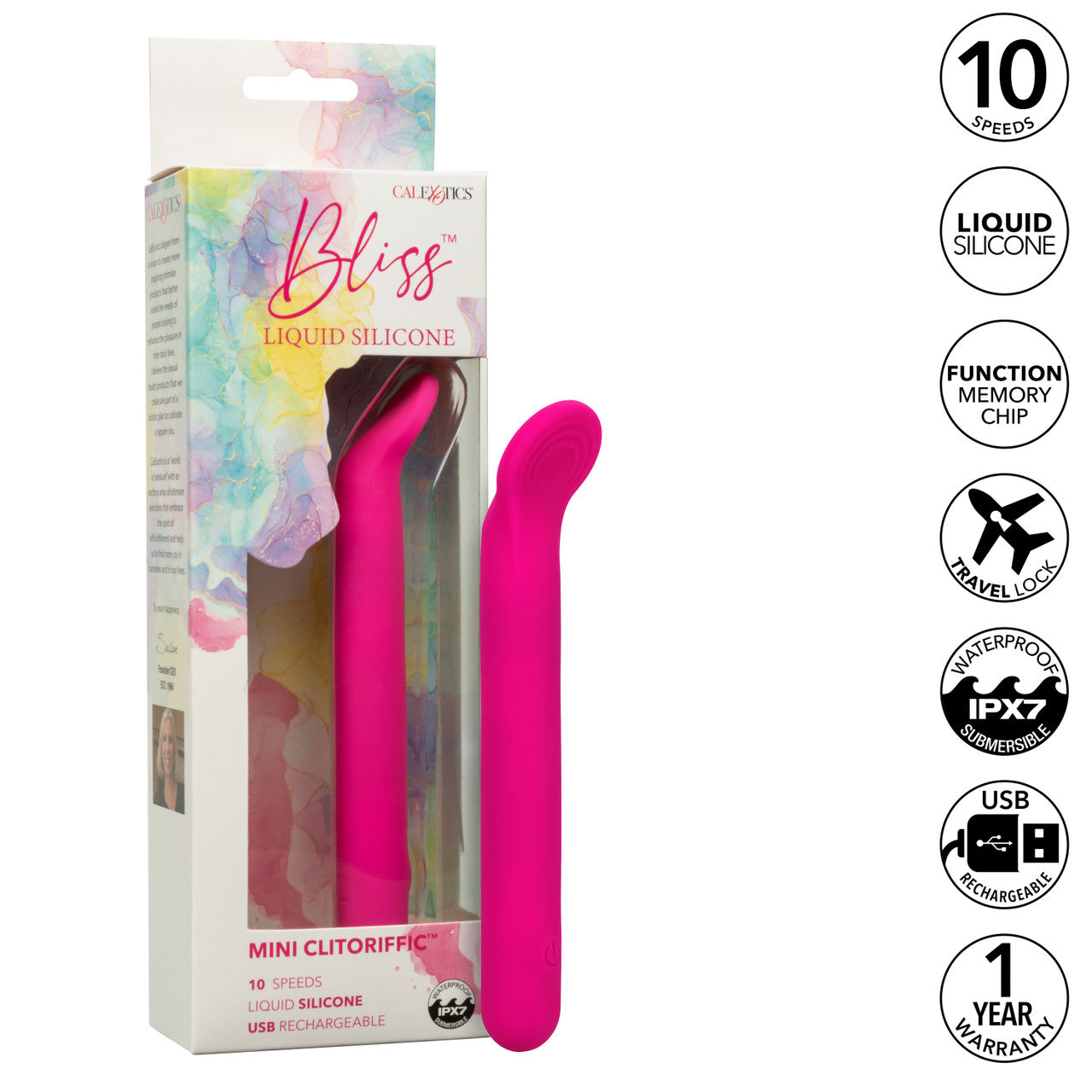 Bliss Liquid Silicone Mini Clitoriffic Vibe