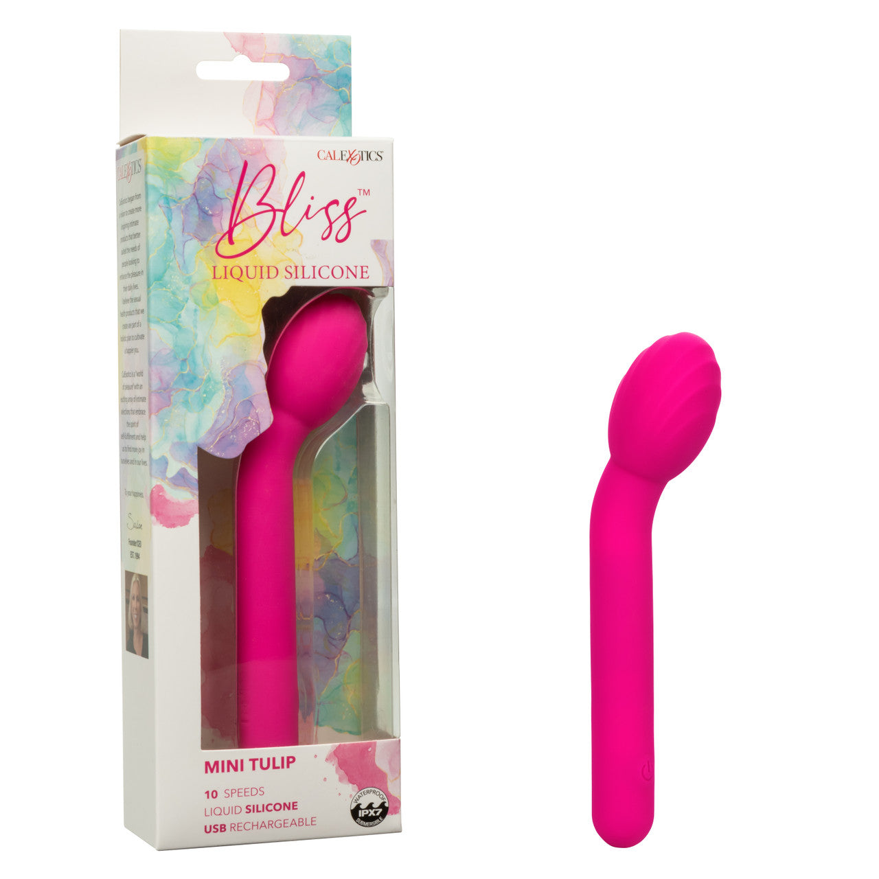 Bliss Liquid Silicone Mini Tulip Stimulator