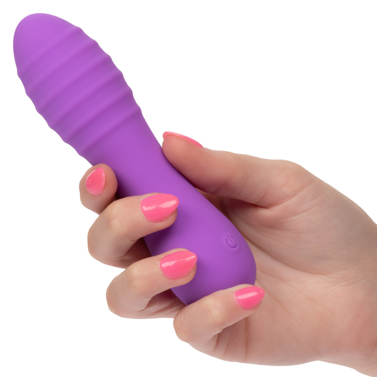 Bliss Liquid Silicone Ripple Mini Wand