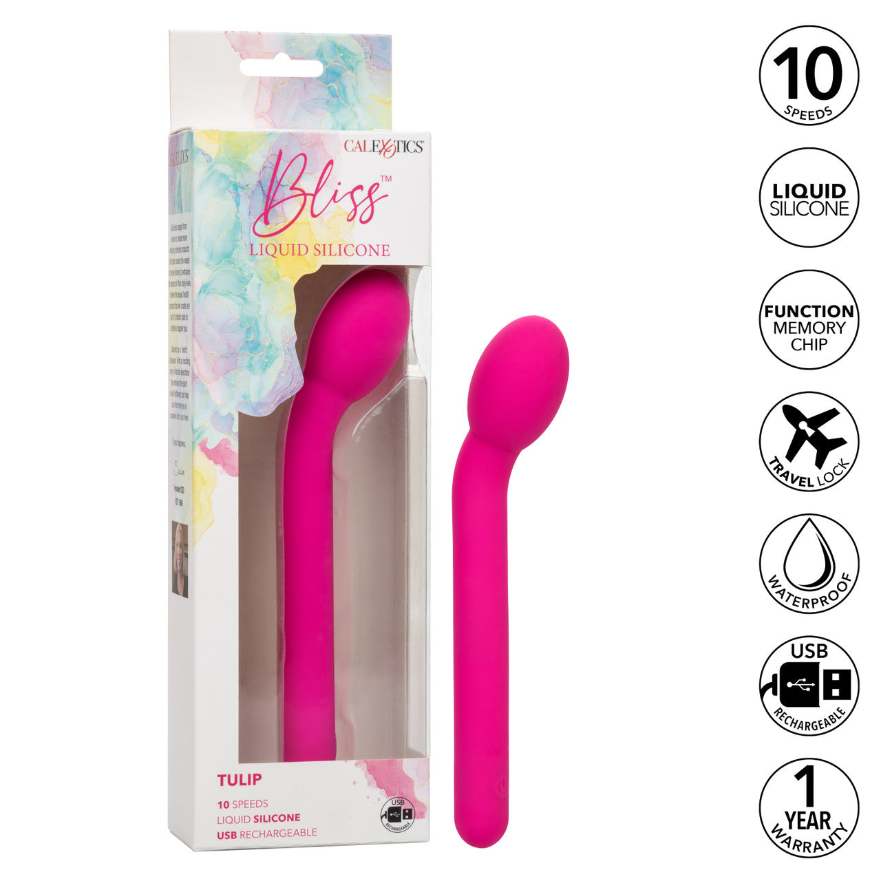 Bliss Liquid Silicone Tulip Vibe