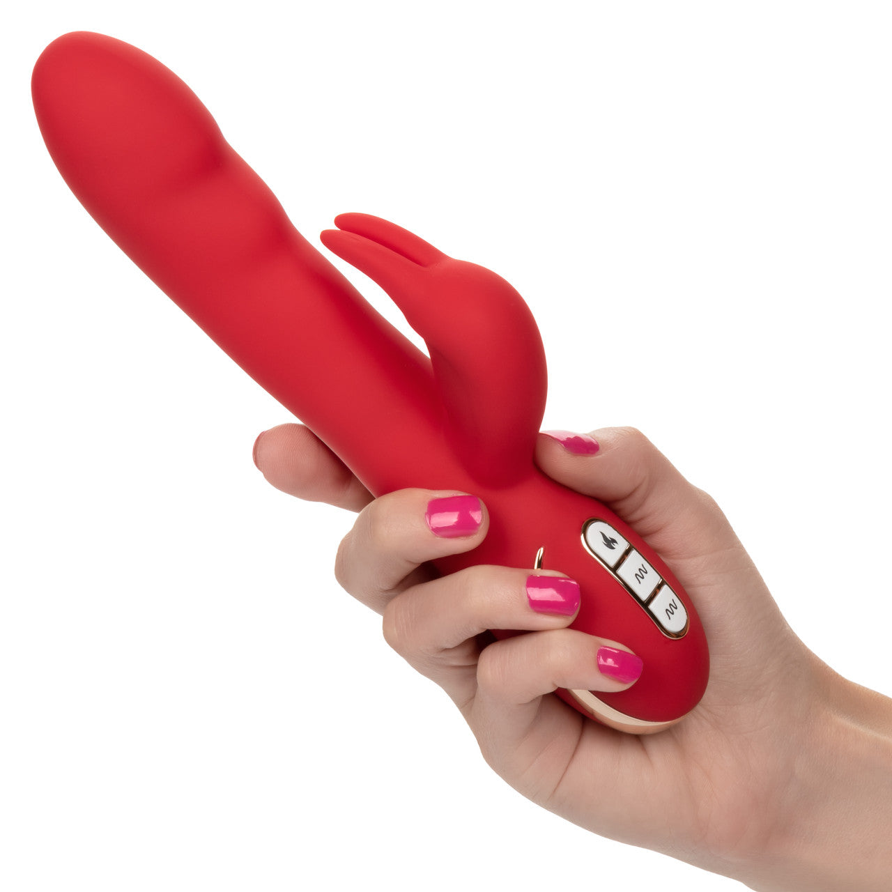 Jack Rabbit Signature Heated Silicone Ultra-Soft Rabbit - Thorn & Feather