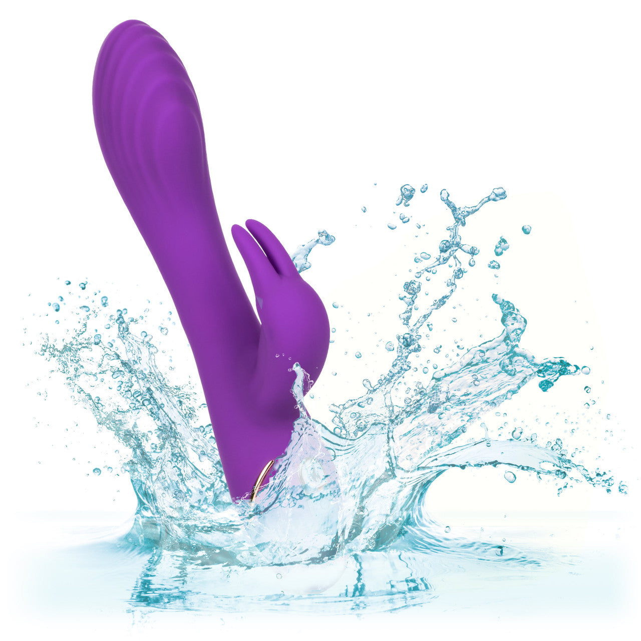 Jack Rabbit Signature Heated Silicone Rotating "G" Rabbit - Thorn & Feather