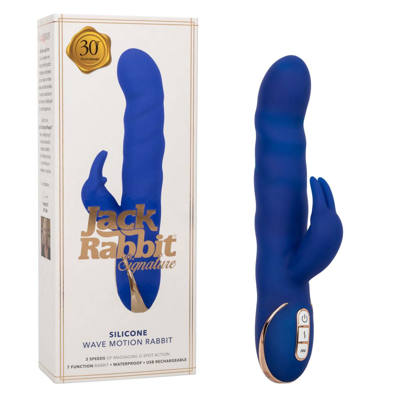 Jack Rabbit Signature Silicone Wave Motion Rabbit Vibe