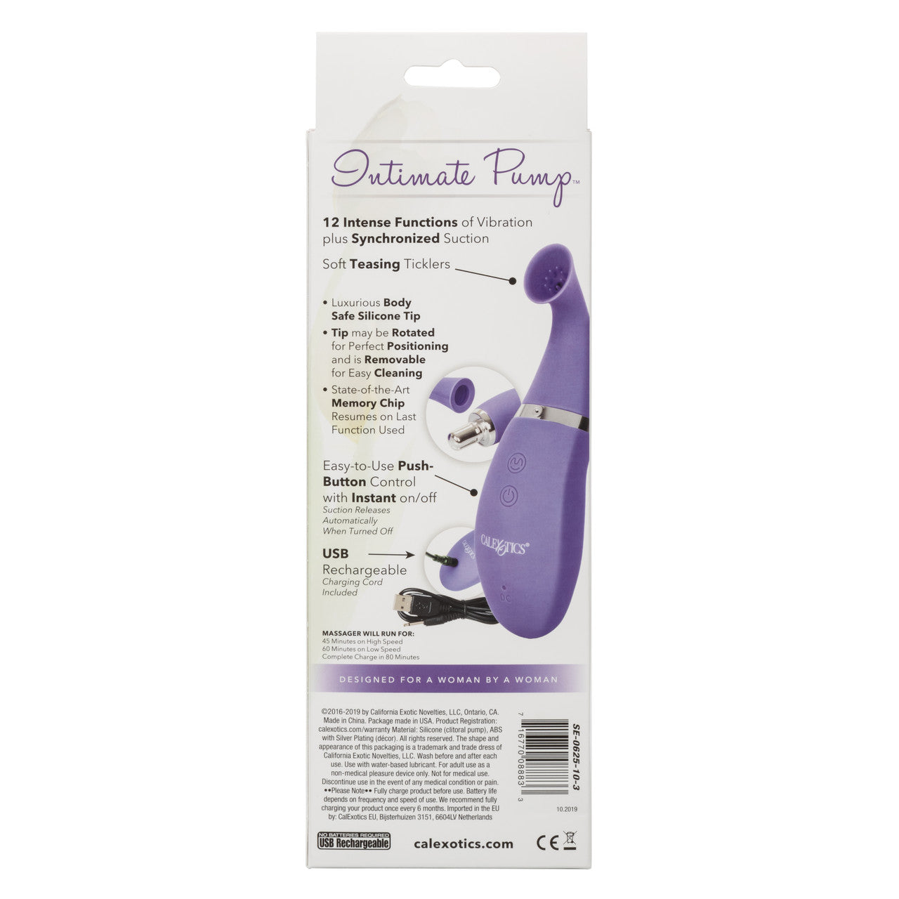 Intimate Pump Rechargeable Clitoral Pump - Thorn & Feather