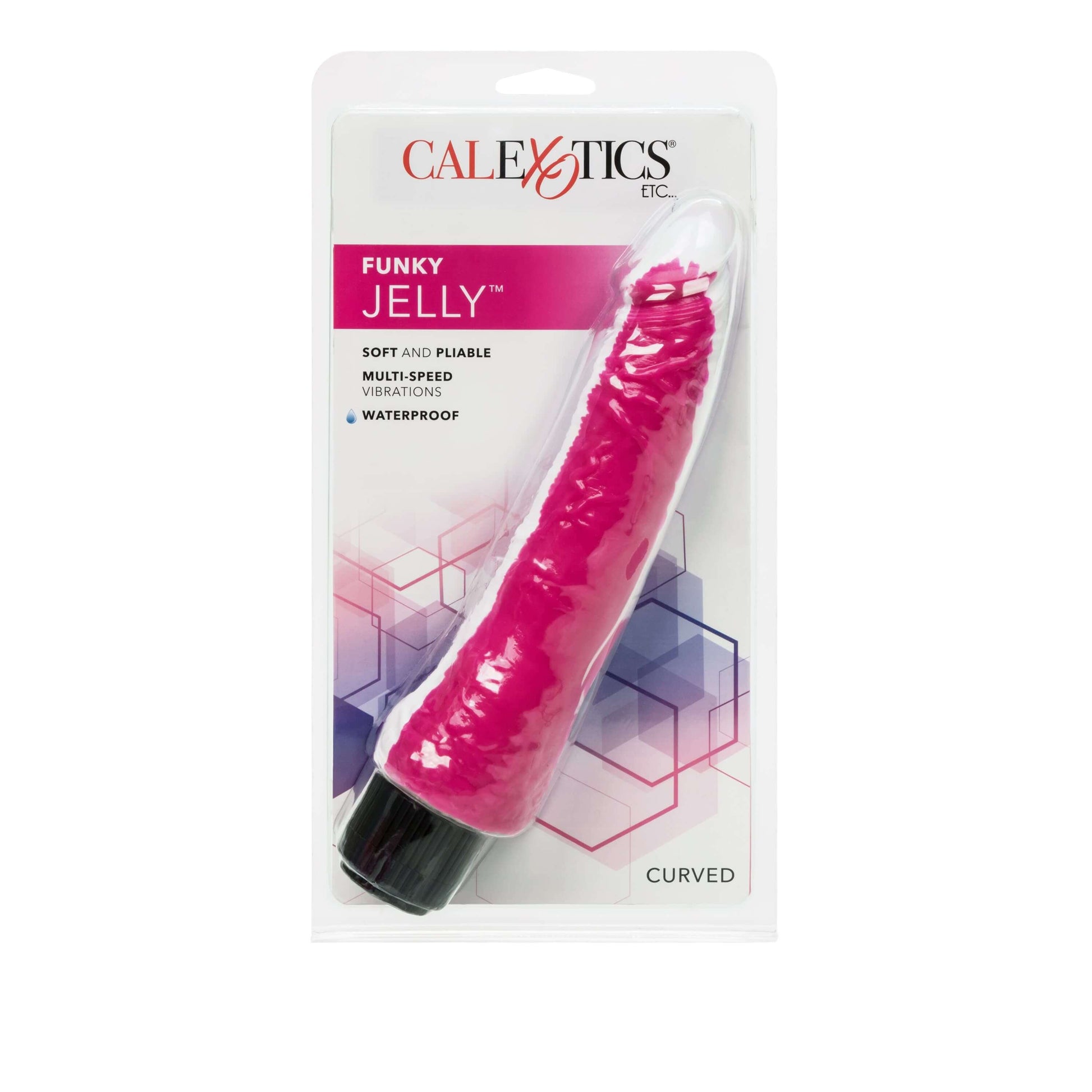 Funky Jelly Curved Stimulator - Pink/Purple - Thorn & Feather