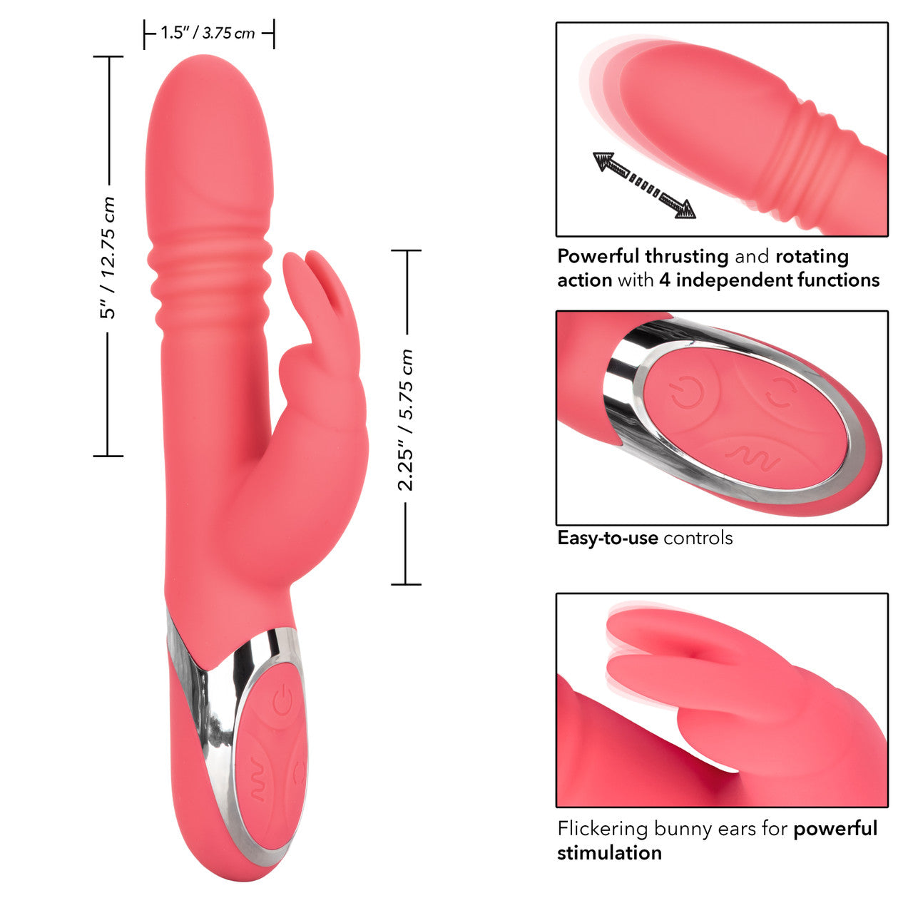 Enchanted Exciter Silicone Thrusting Vibrator