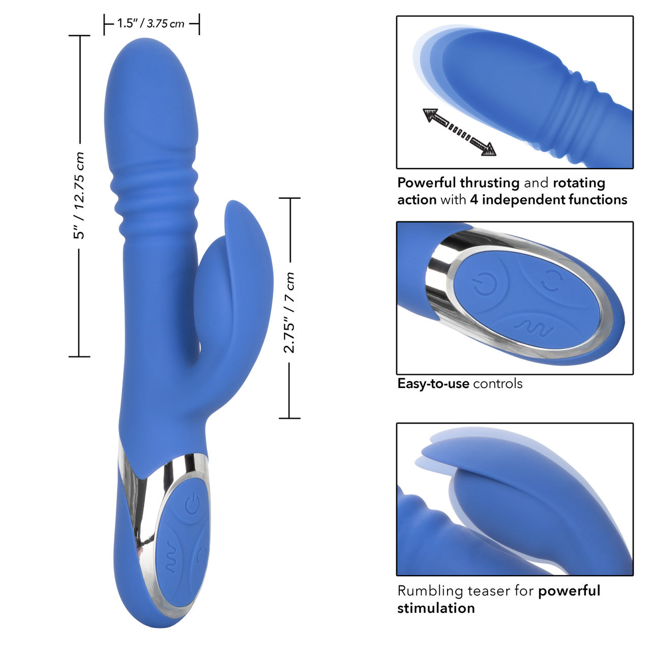 Enchanted Teaser Rabbit Thrusting Vibrator