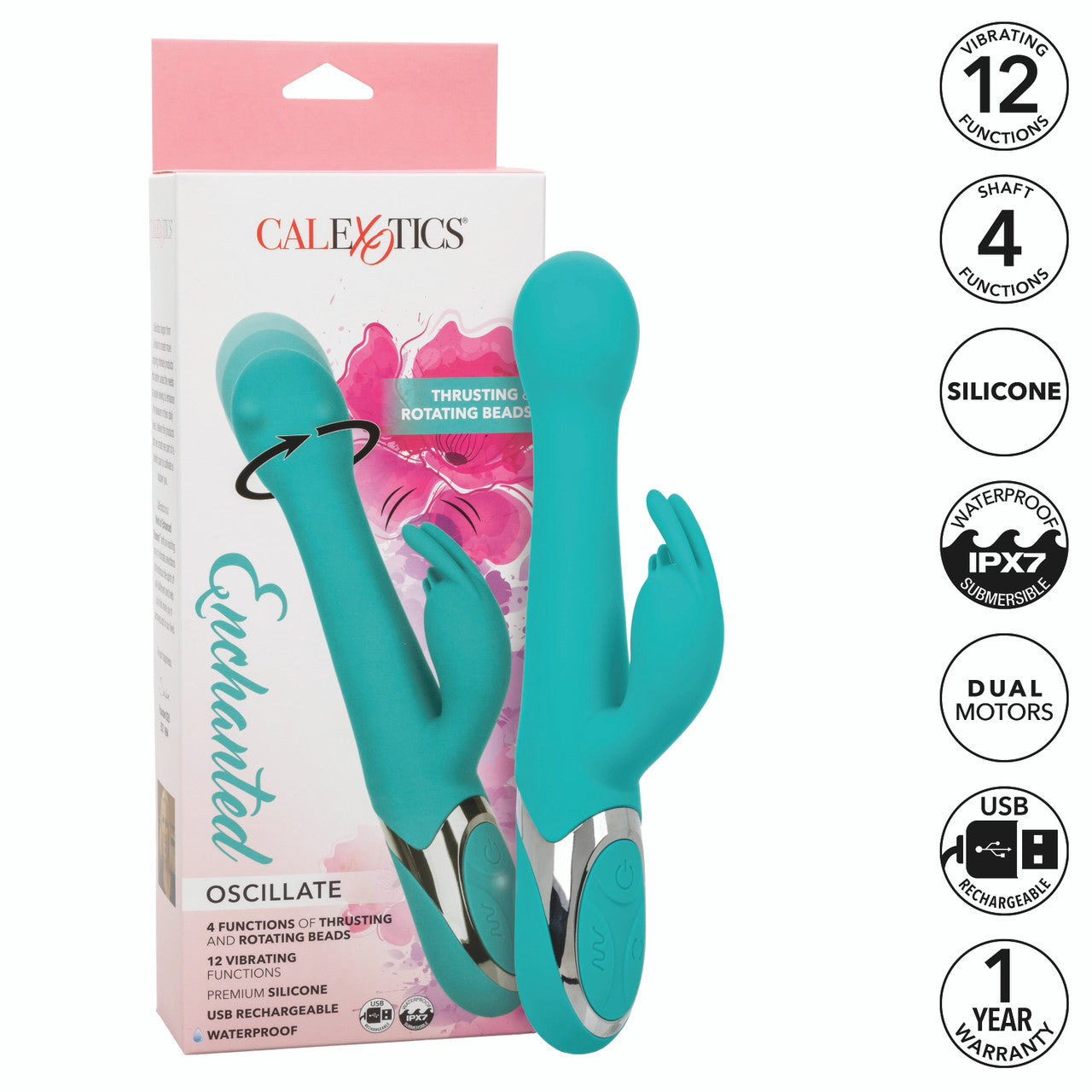 CalExotics Enchanted Oscillate Thrusting Rabbit Vibe