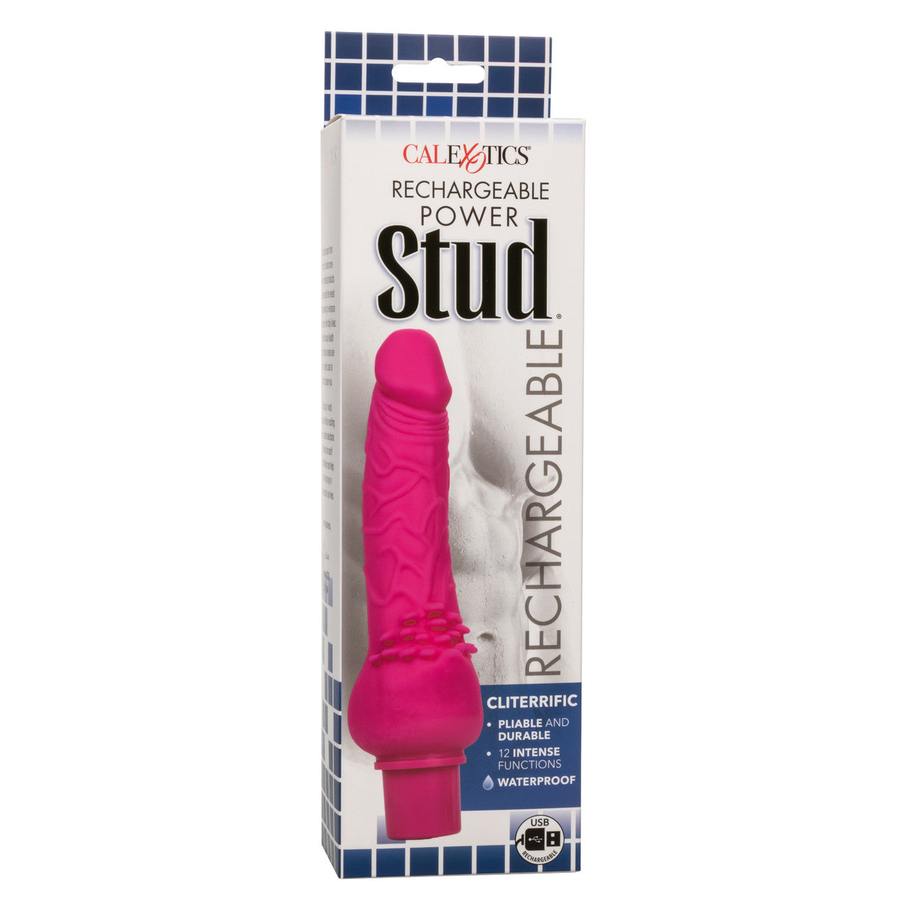 Power Stud Cliterrific Vibrating Dildo