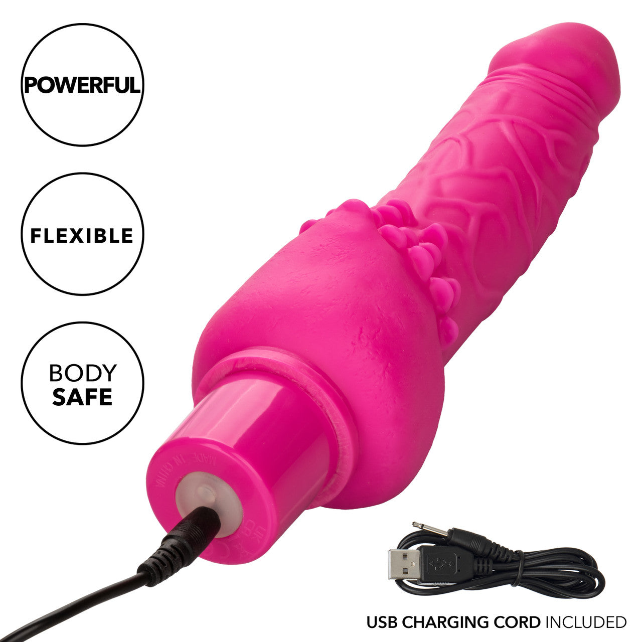 Power Stud Cliterrific Vibrating Dildo