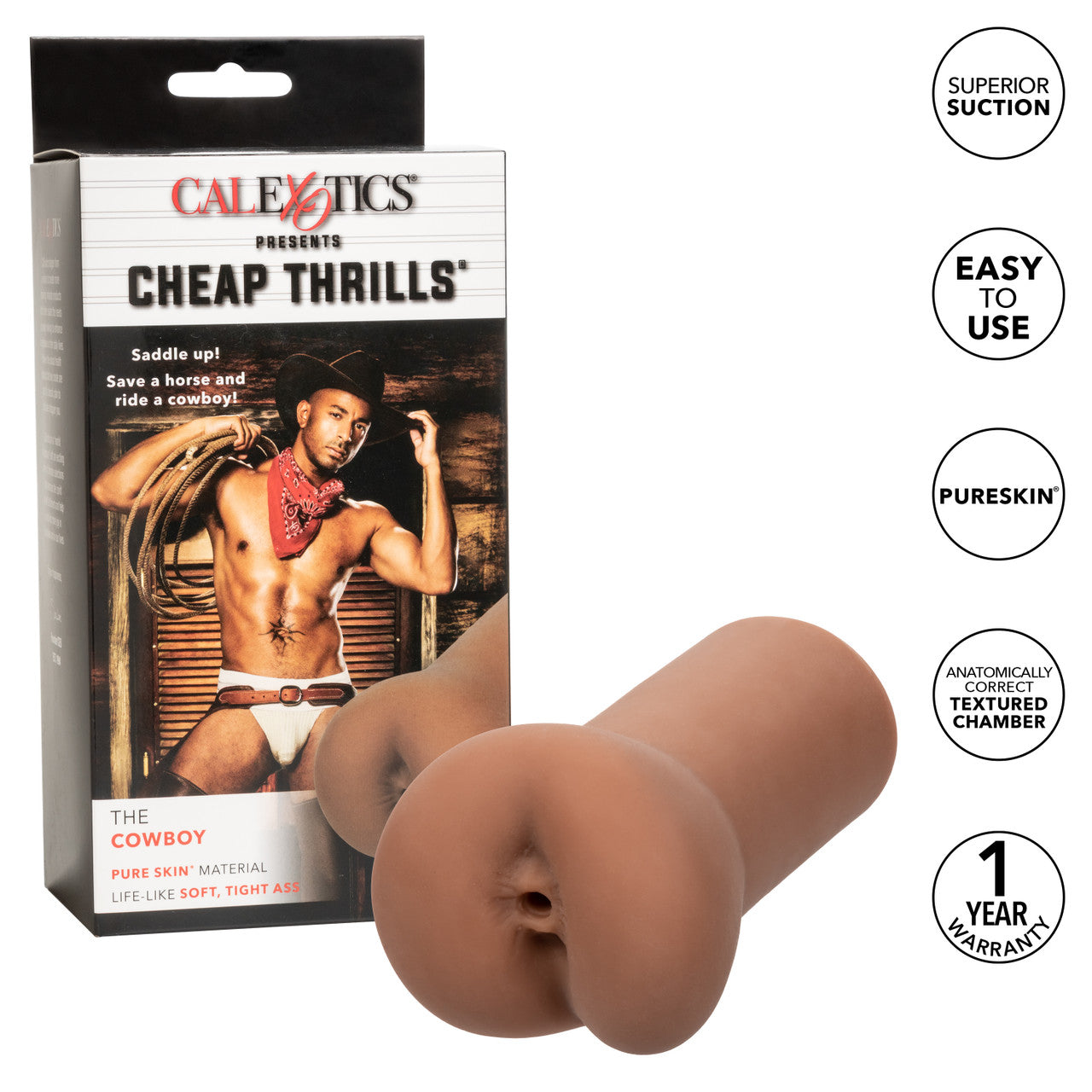 Cheap Thrills The Cowboy PureSkin Stroker