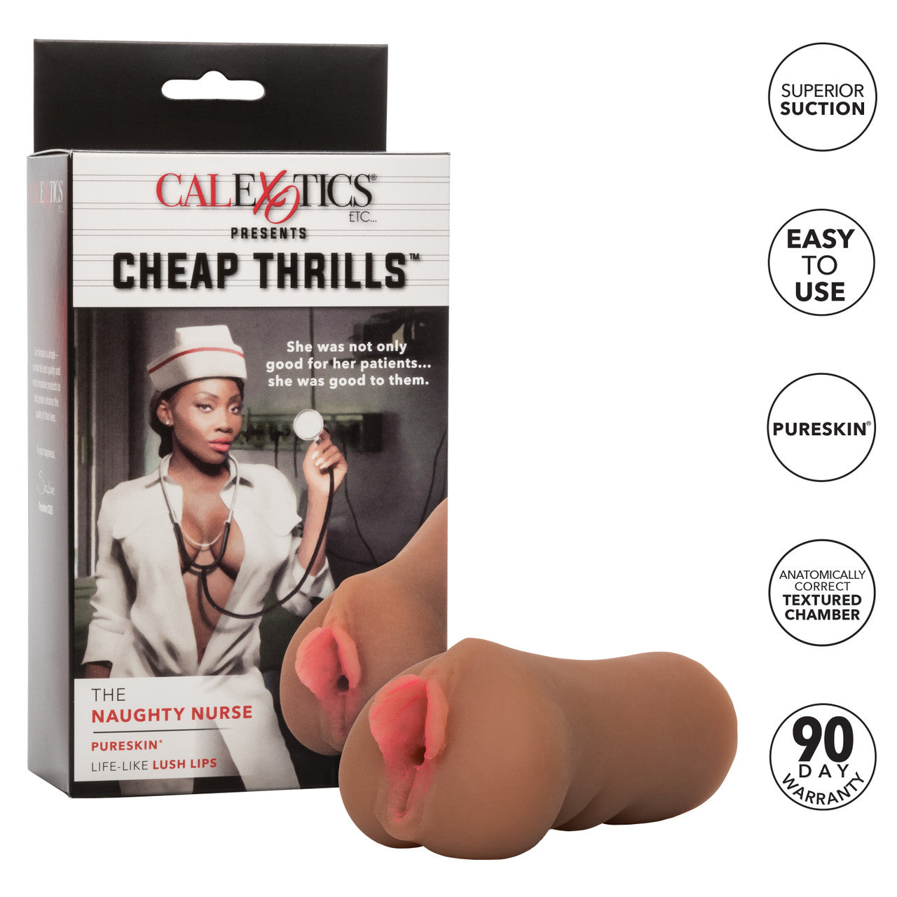 Cheap Thrills The Naughty Nurse PureSkin Stroker