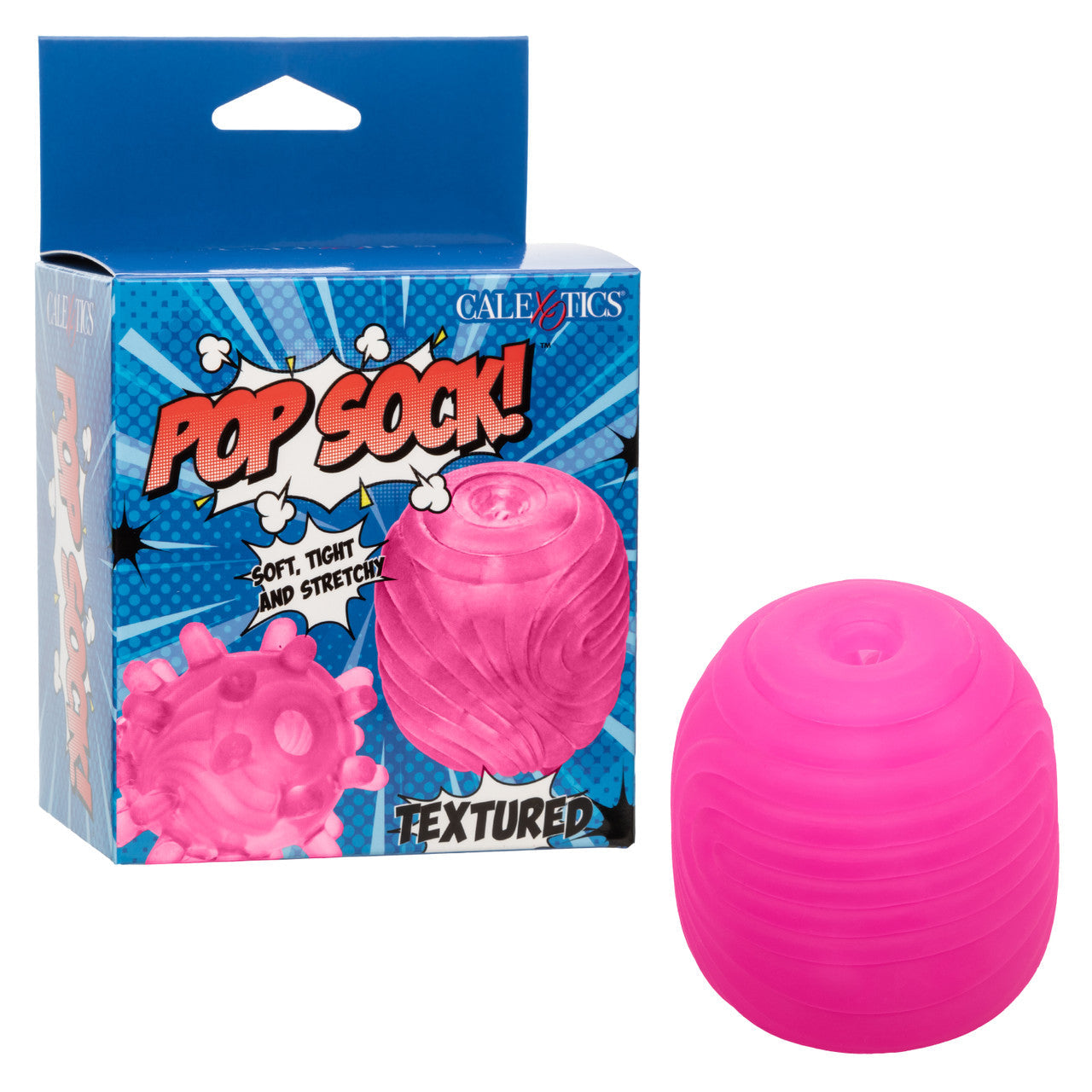 Pop Sock Textured Pocket Stroker - Pink