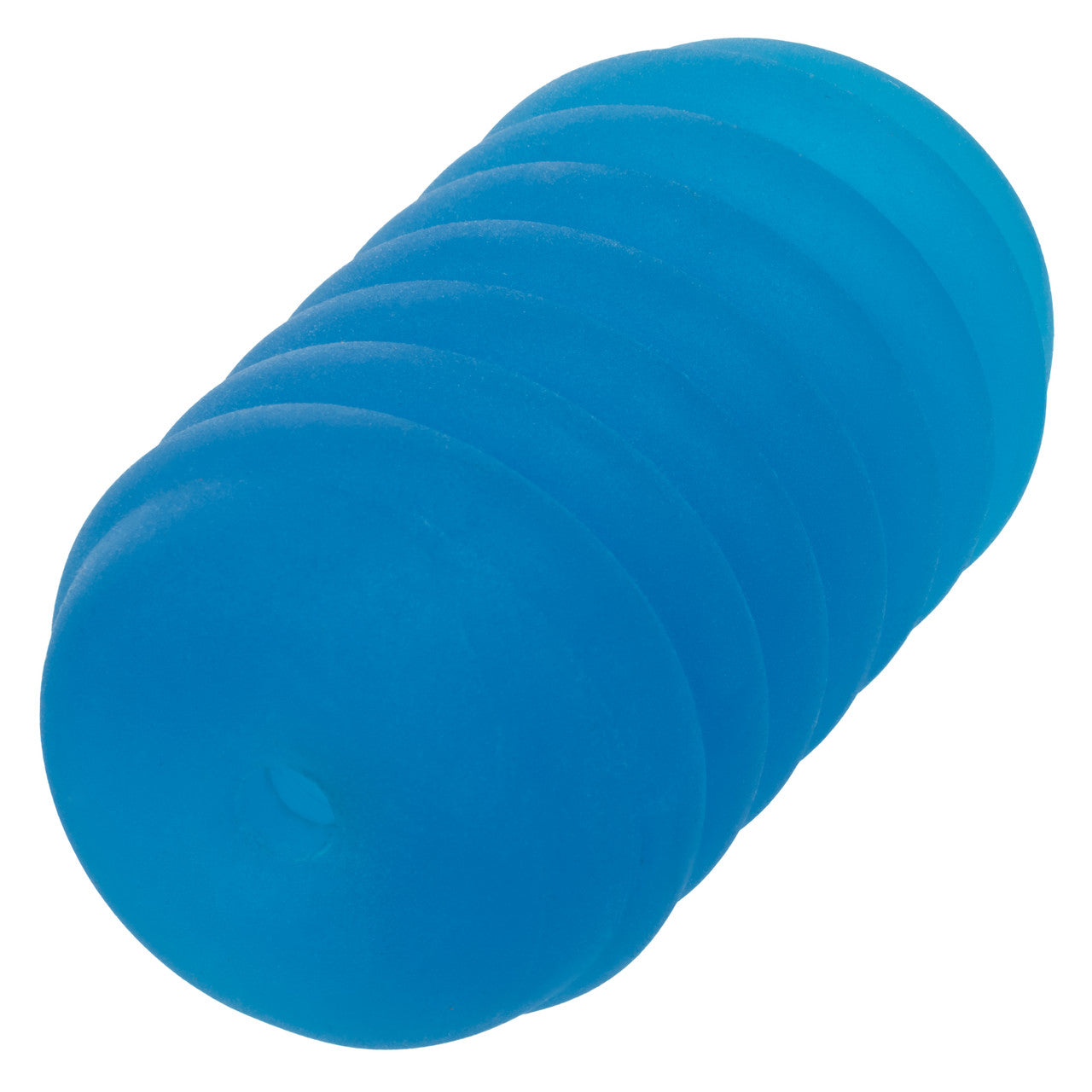 Pop Sock Ribbed Pocket Stroker - Blue