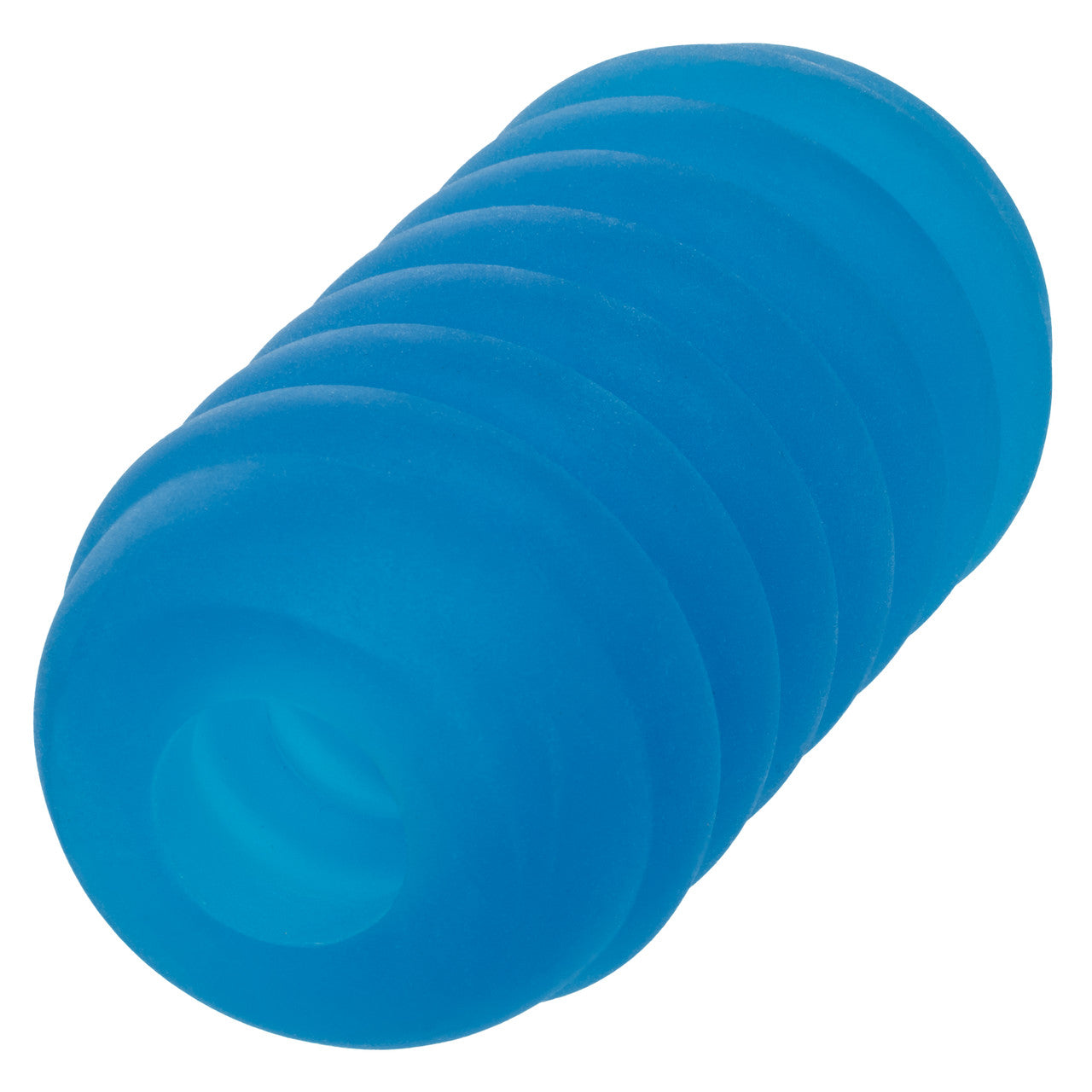 Pop Sock Ribbed Pocket Stroker - Blue