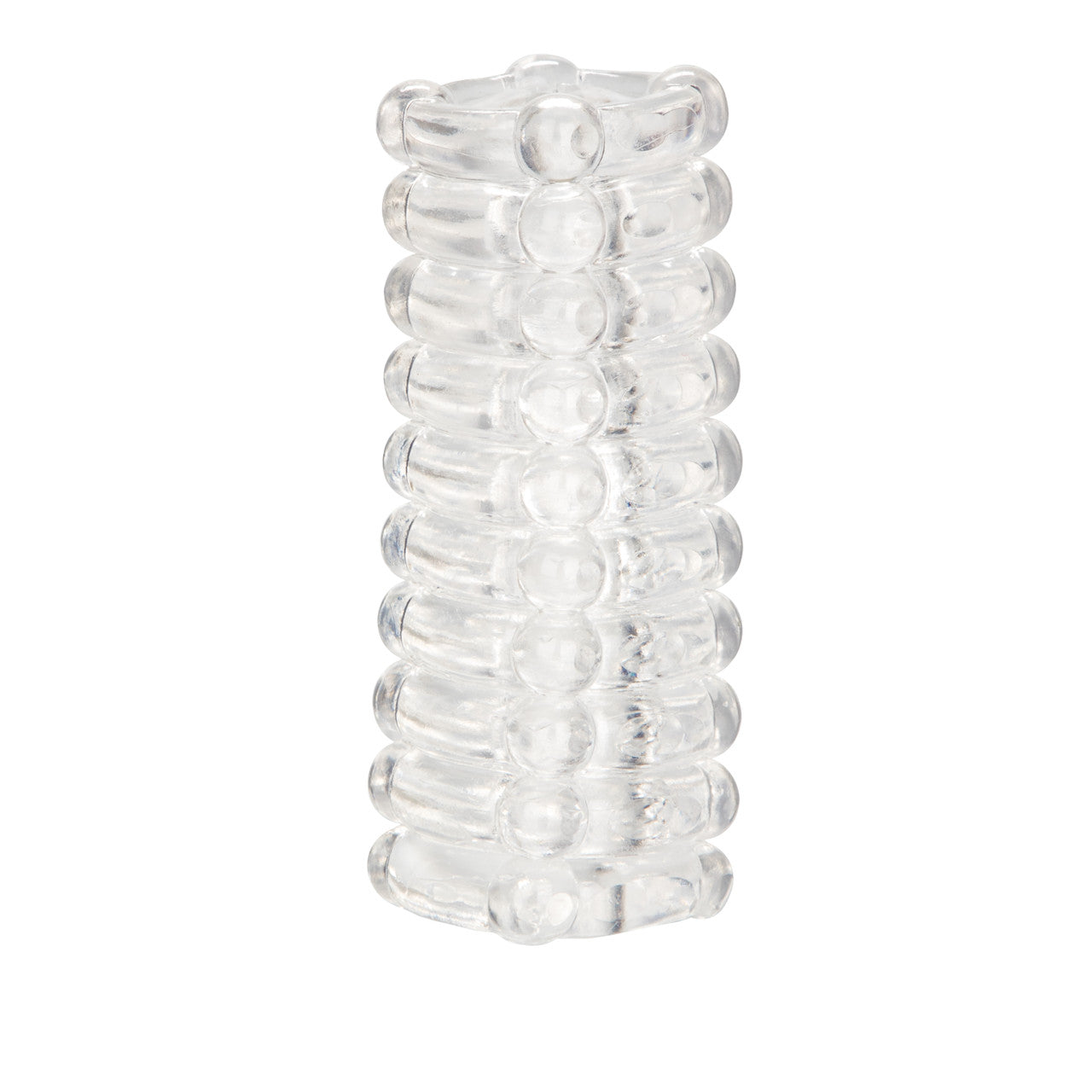 Ribbed Stroker - Clear - Thorn & Feather