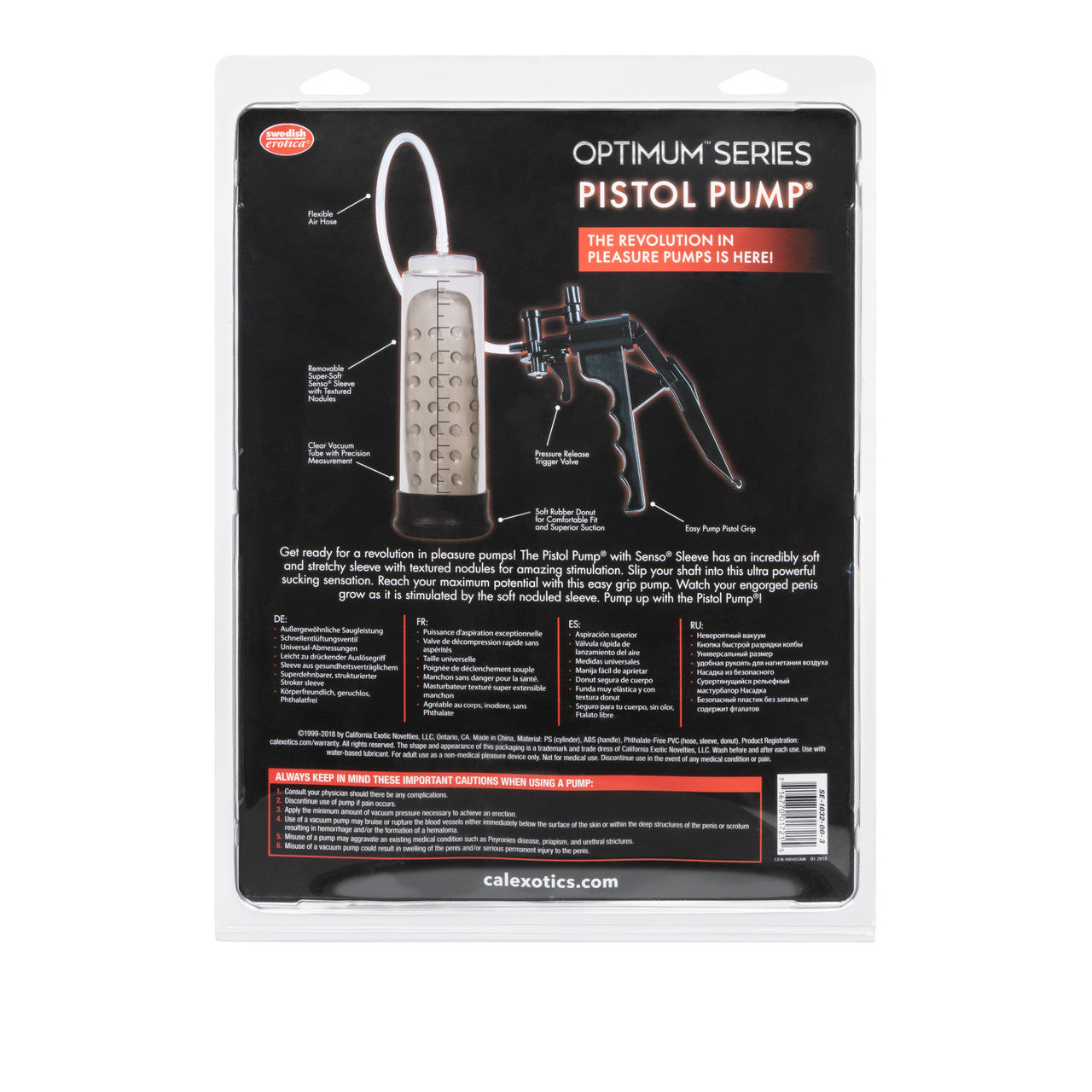 CalExotics Optimum Series Pistol Pump