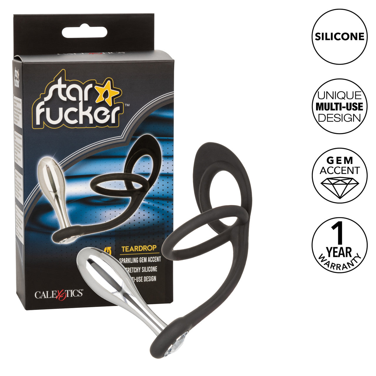 Star Fucker Teardrop Plug - Thorn & Feather