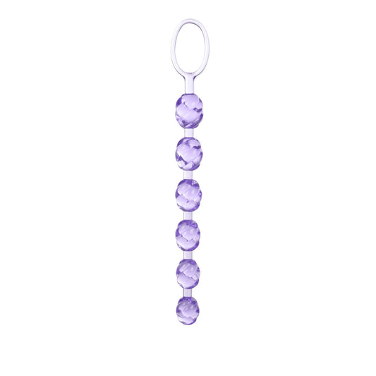 Swirl Pleasure Beads - Purple - Thorn & Feather