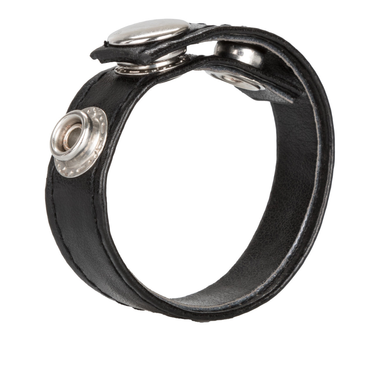 Leather 3 Snap Ring