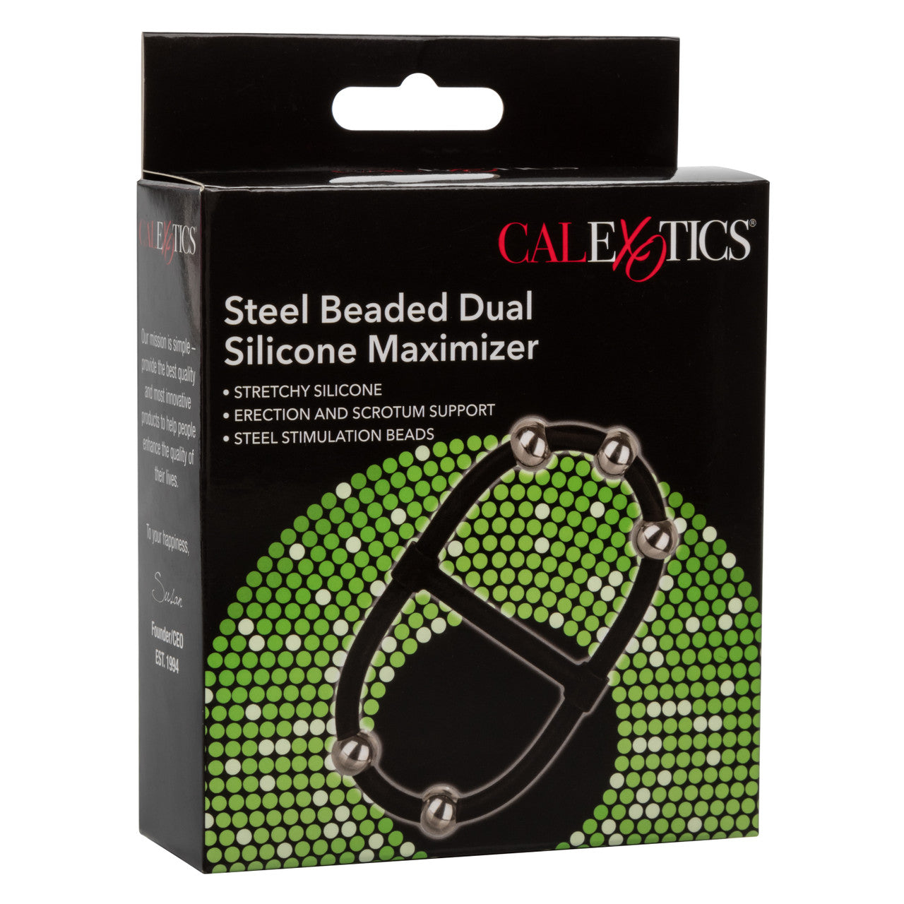 Steel Beaded Dual Silicone Maximizer